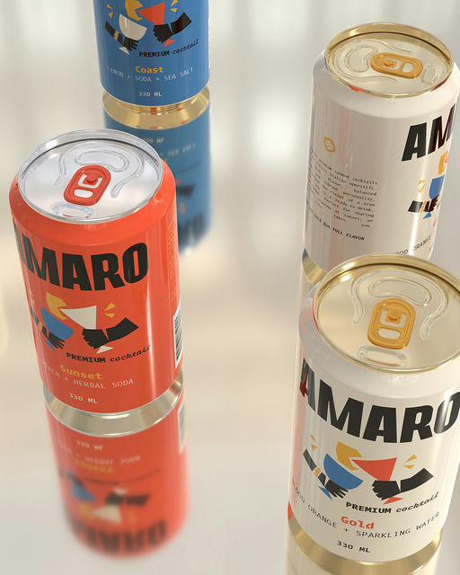 AMARO Italian-inspired premium canned cocktail-Cocktail Branding-08