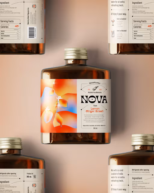 Nova-Mocktail Branding-t01