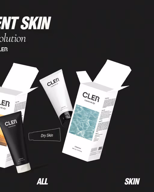 CLER — Minimalist Branding for Universal Skin Health-Skincare Branding-05