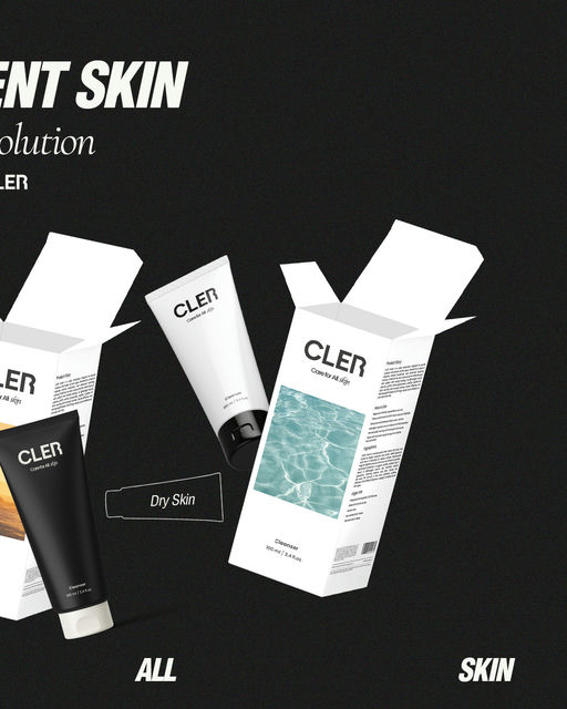 CLER — Minimalist Branding for Universal Skin Health-Skincare Branding-05