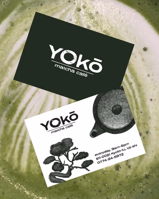 Yokō Matcha Café🍵-Matcha Branding-t01