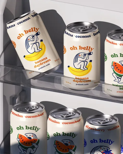 Oh Belly-Prebiotic Soda Branding-t01