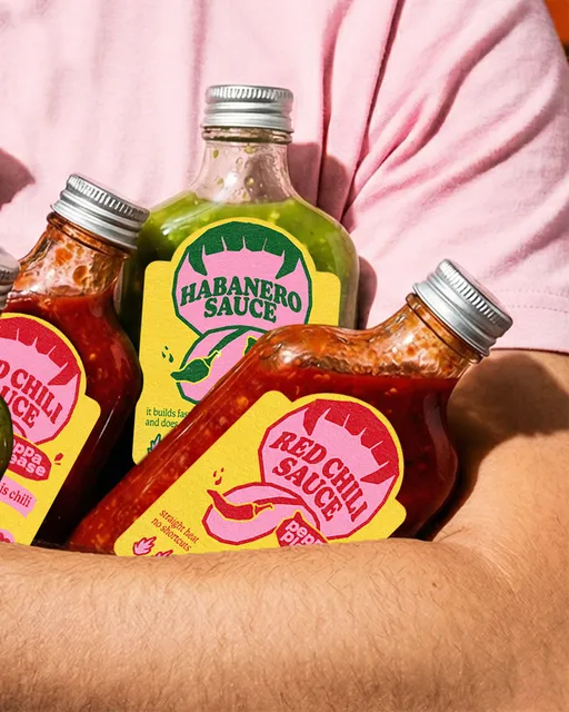 Peppa Please-Sauce Branding-t01