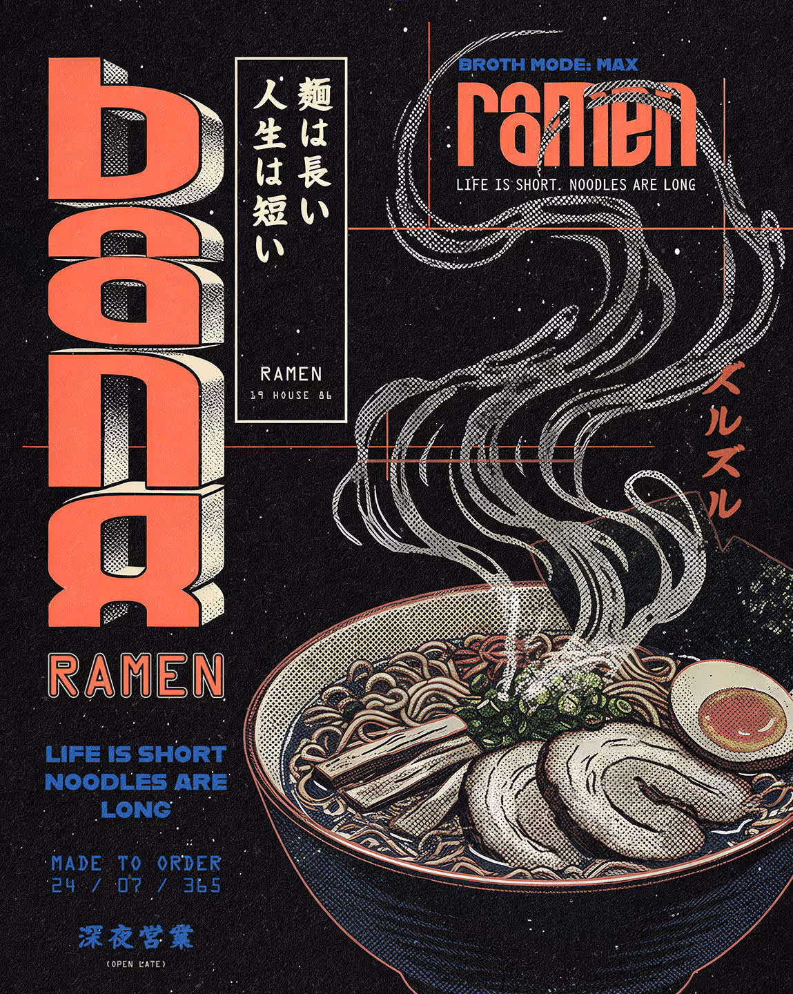 Brand Identity for BANG Ramen