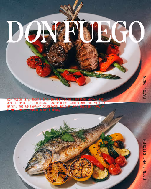 DON FUEGO - Open-flame Kitchen-Restaurant Branding-05