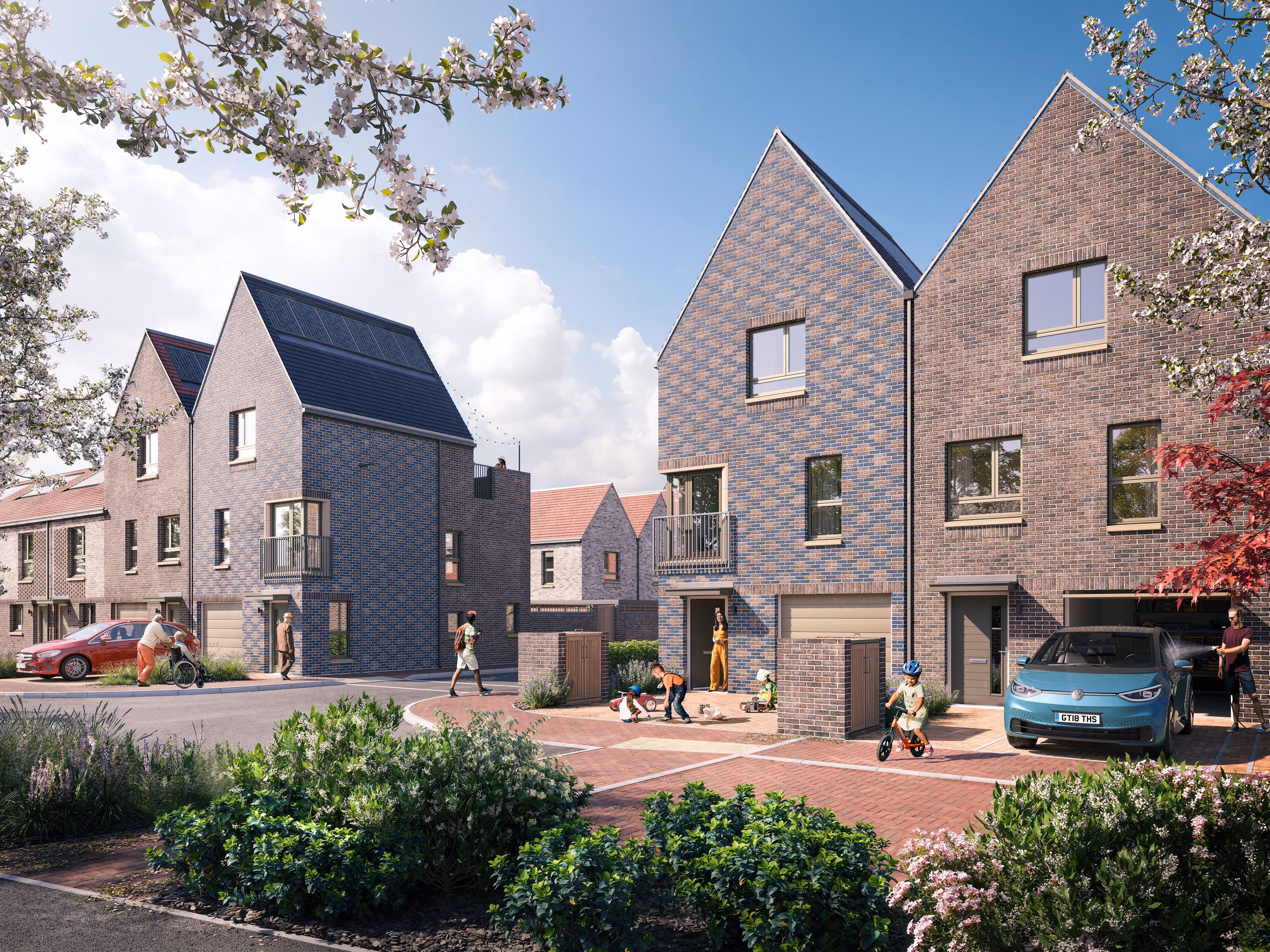 Proposed design of Oakfield site
