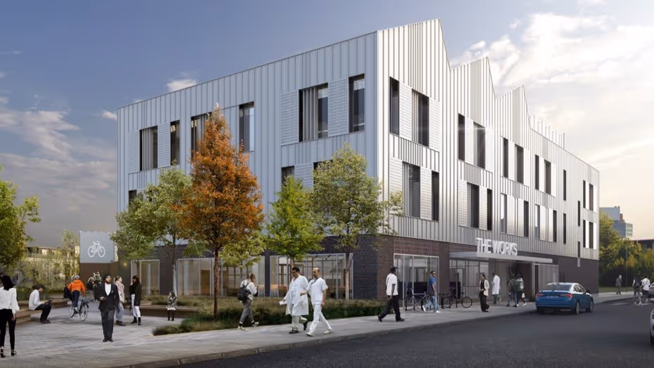 CGI of proposed building
