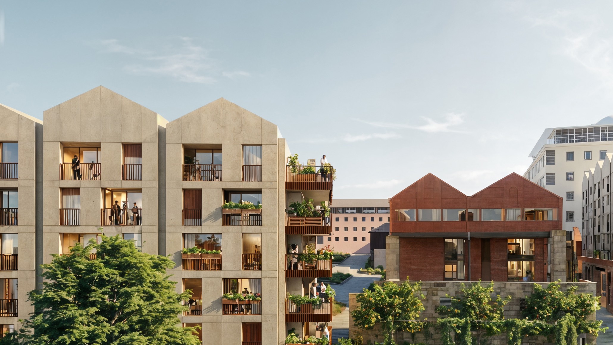 CGI of proposed development