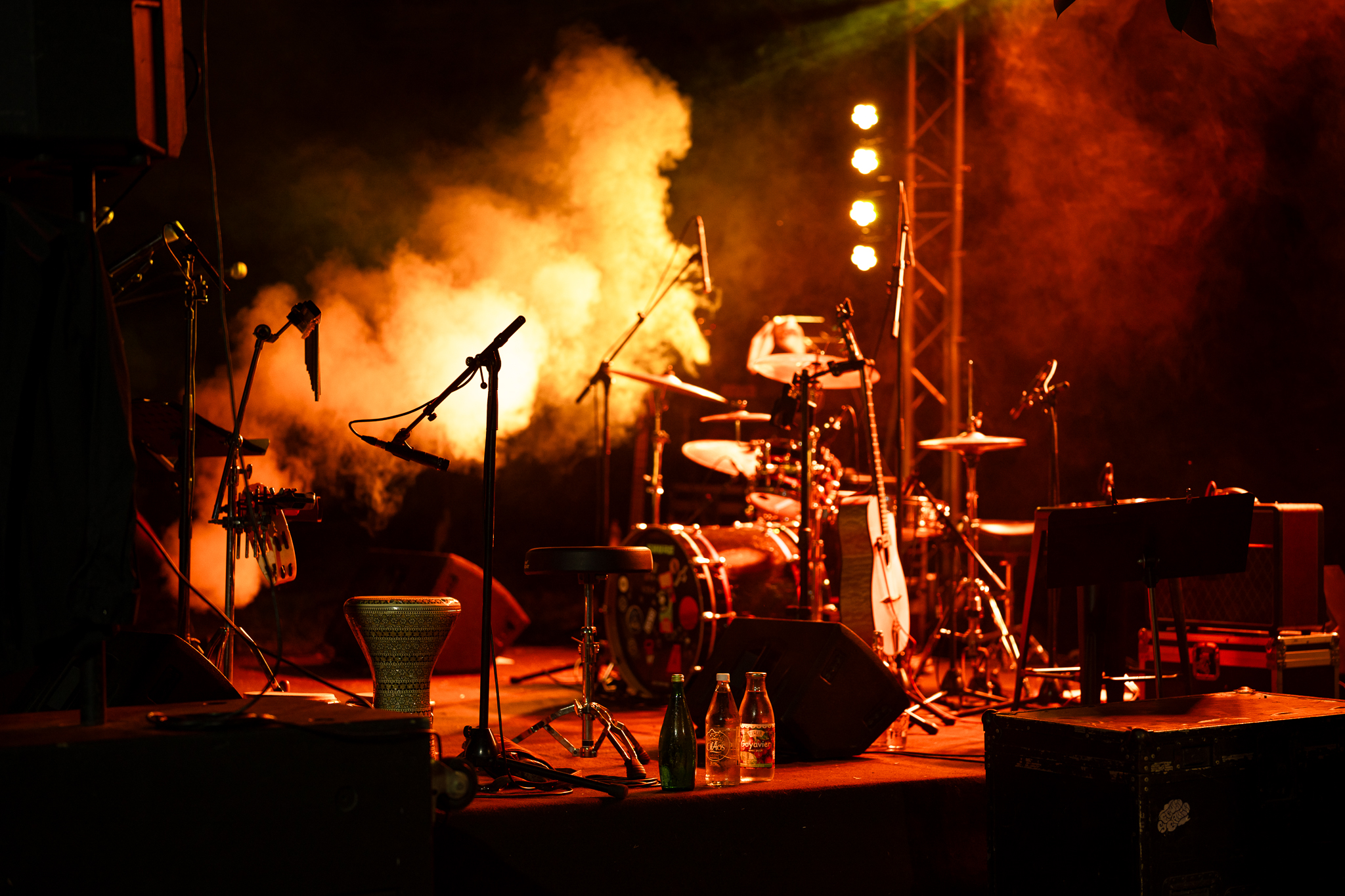 Tournage d’un clip musical en Alsace.