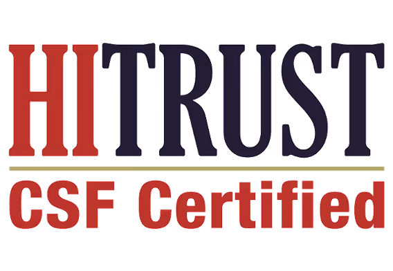HITRUST CSF certification badge