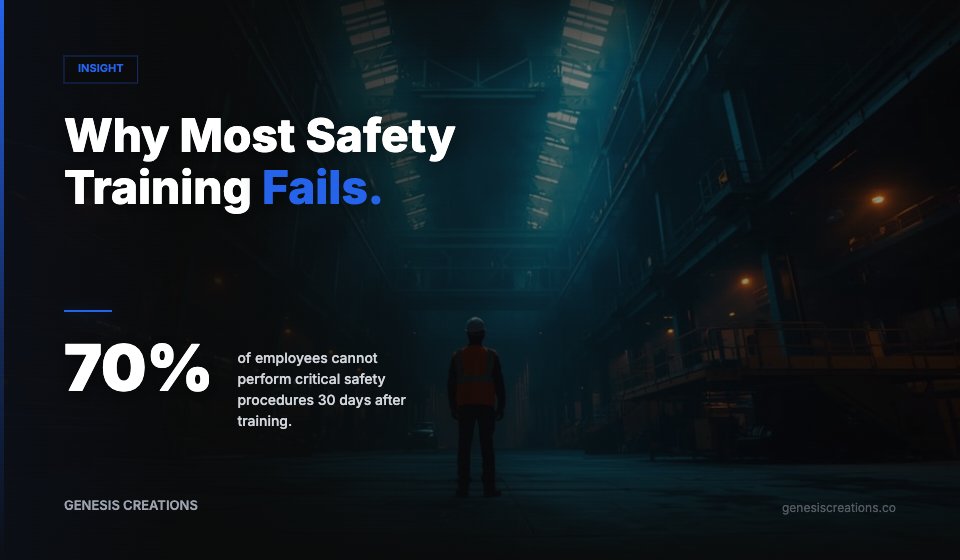 Why Most Safety Training Fails and What Actually Works