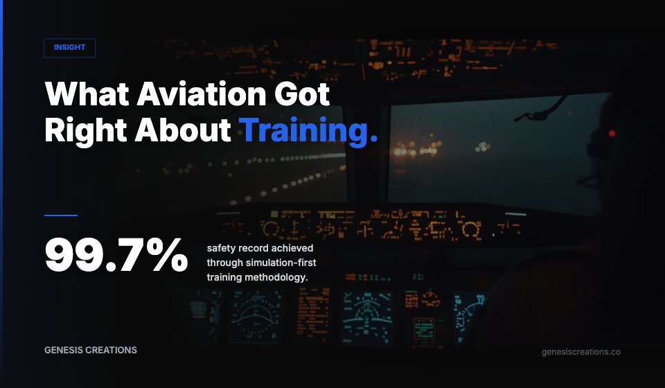 From Aviation to Your Workplace: How Simulation Training Became the Gold Standard