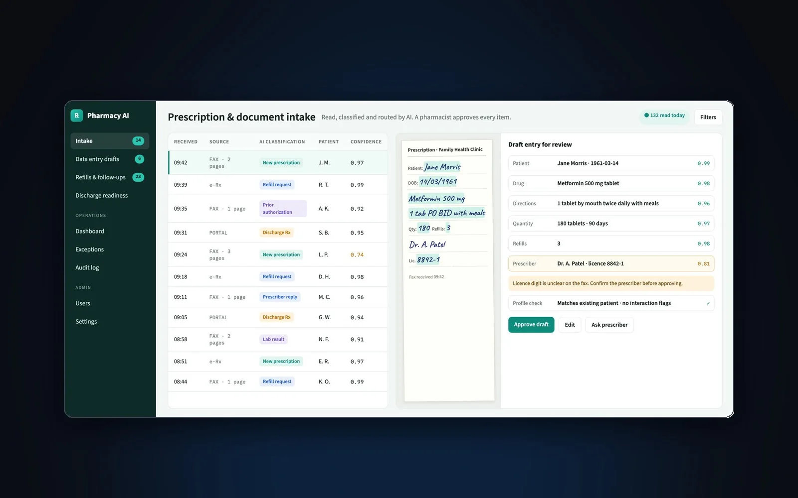 Pharmacy AI Platform