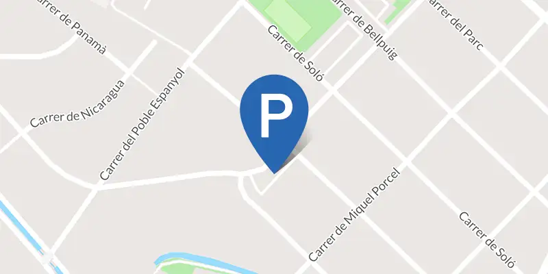 Parking Pueblo Español