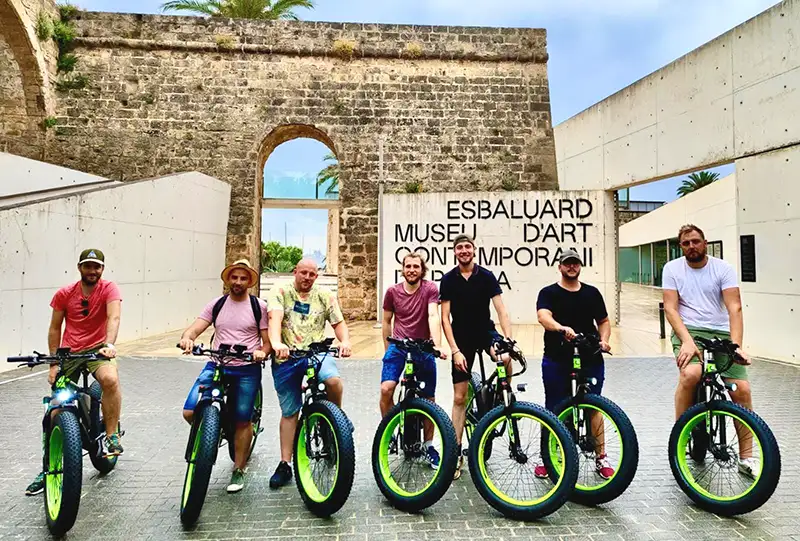 City tour by fat-tire e-bike