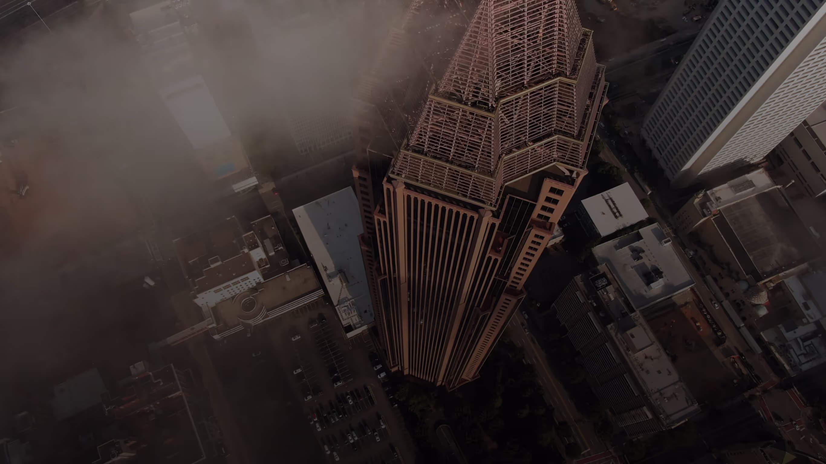 city from above