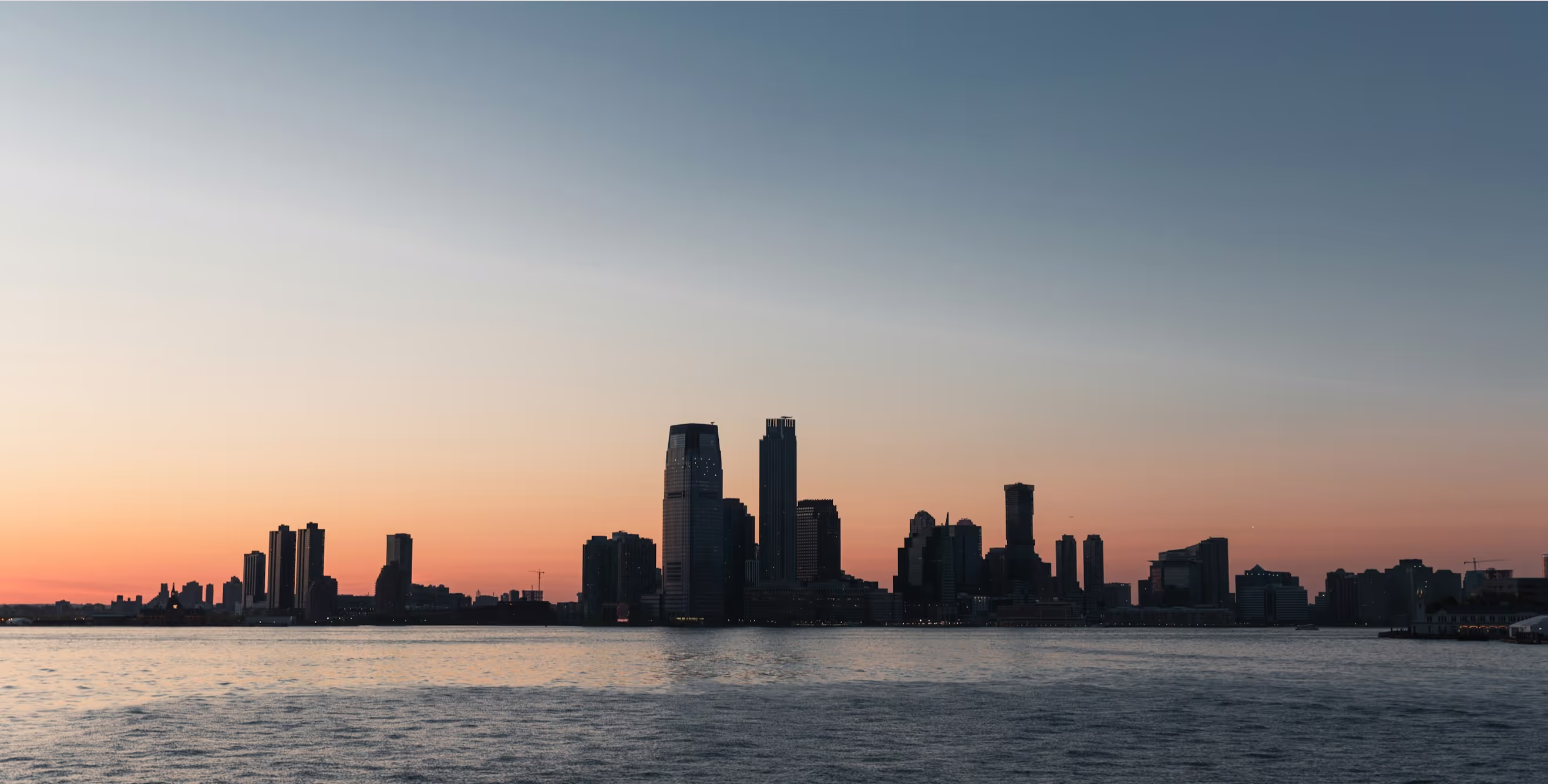 city view from the sea