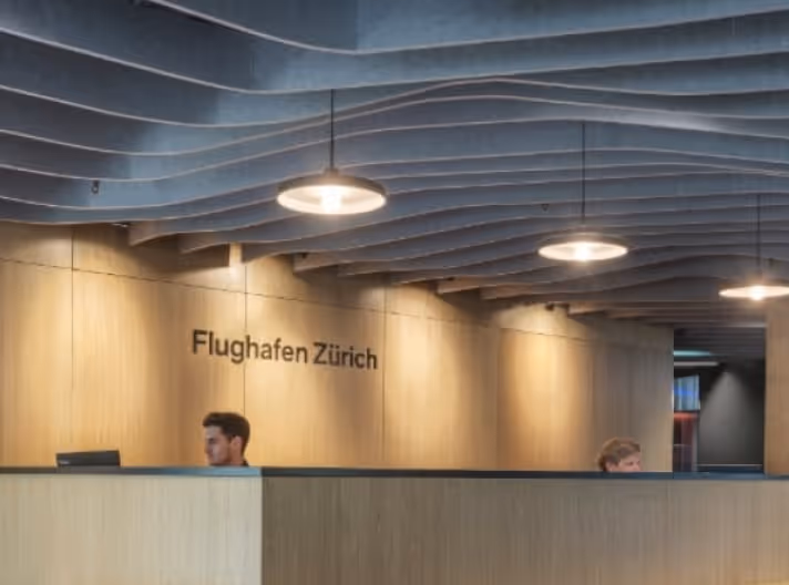 Acoustic Solutions at Zurich Airport