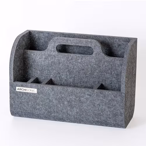 Stylish acoustic organizer for productivity
