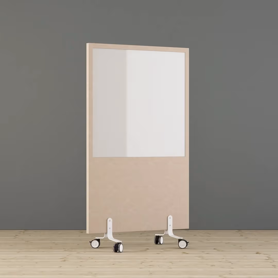 Mobile office partition