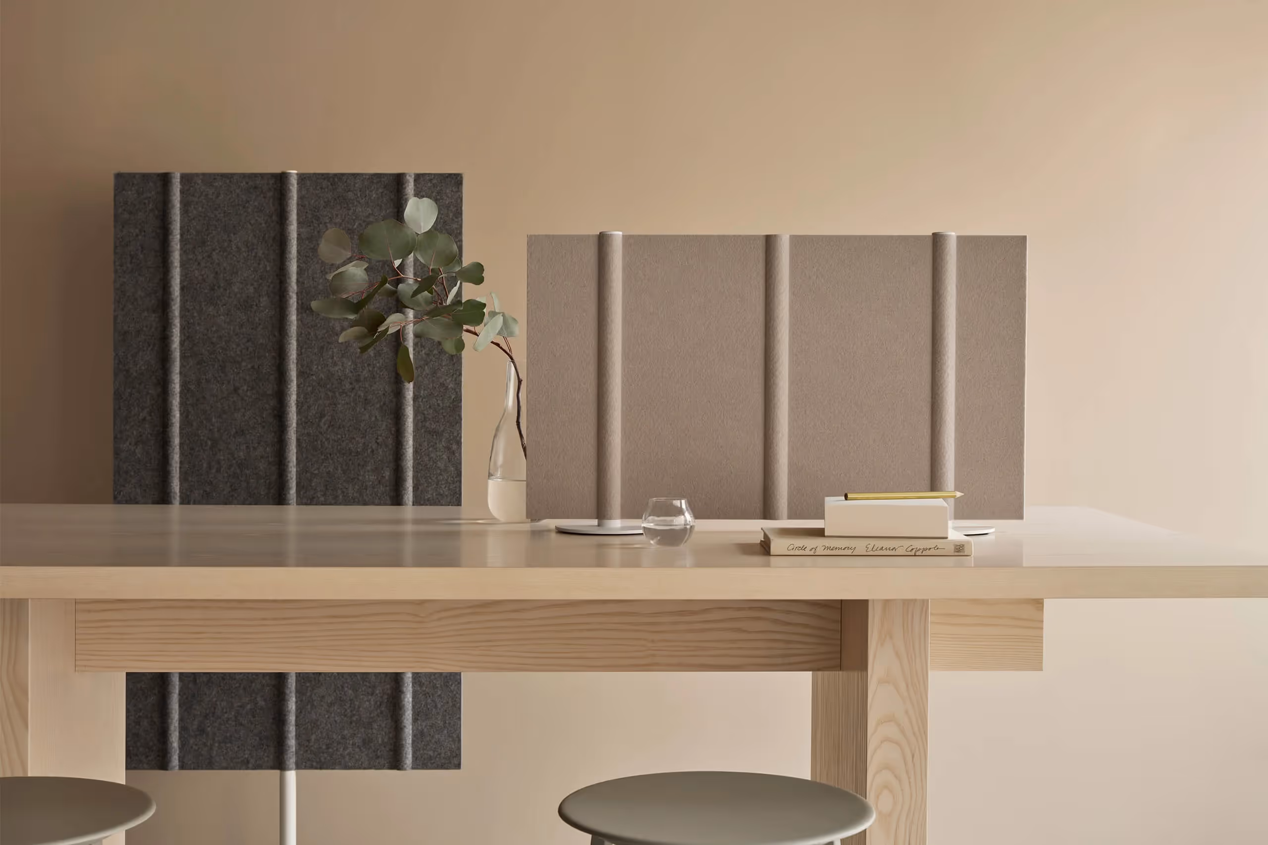 Modern felt divider