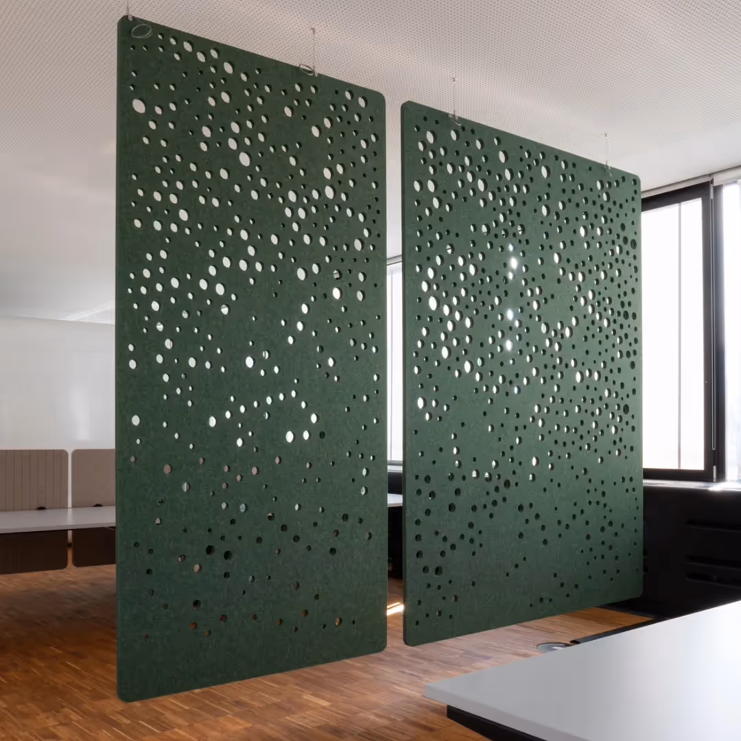 Bubbles acoustic panels
