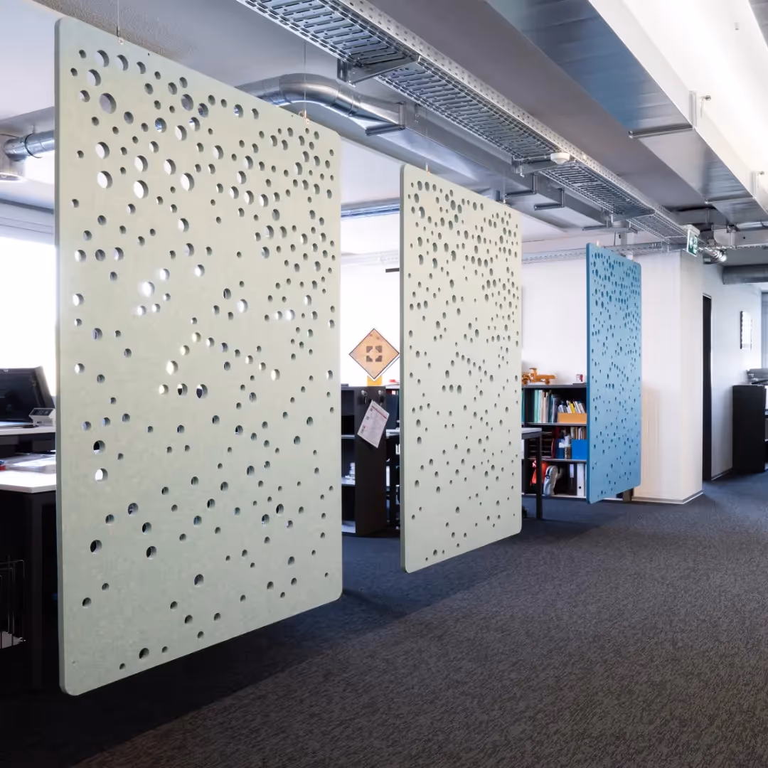 Modern acoustic partition