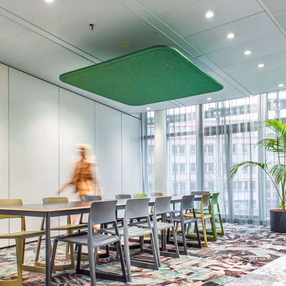 Focus acoustic ceiling design