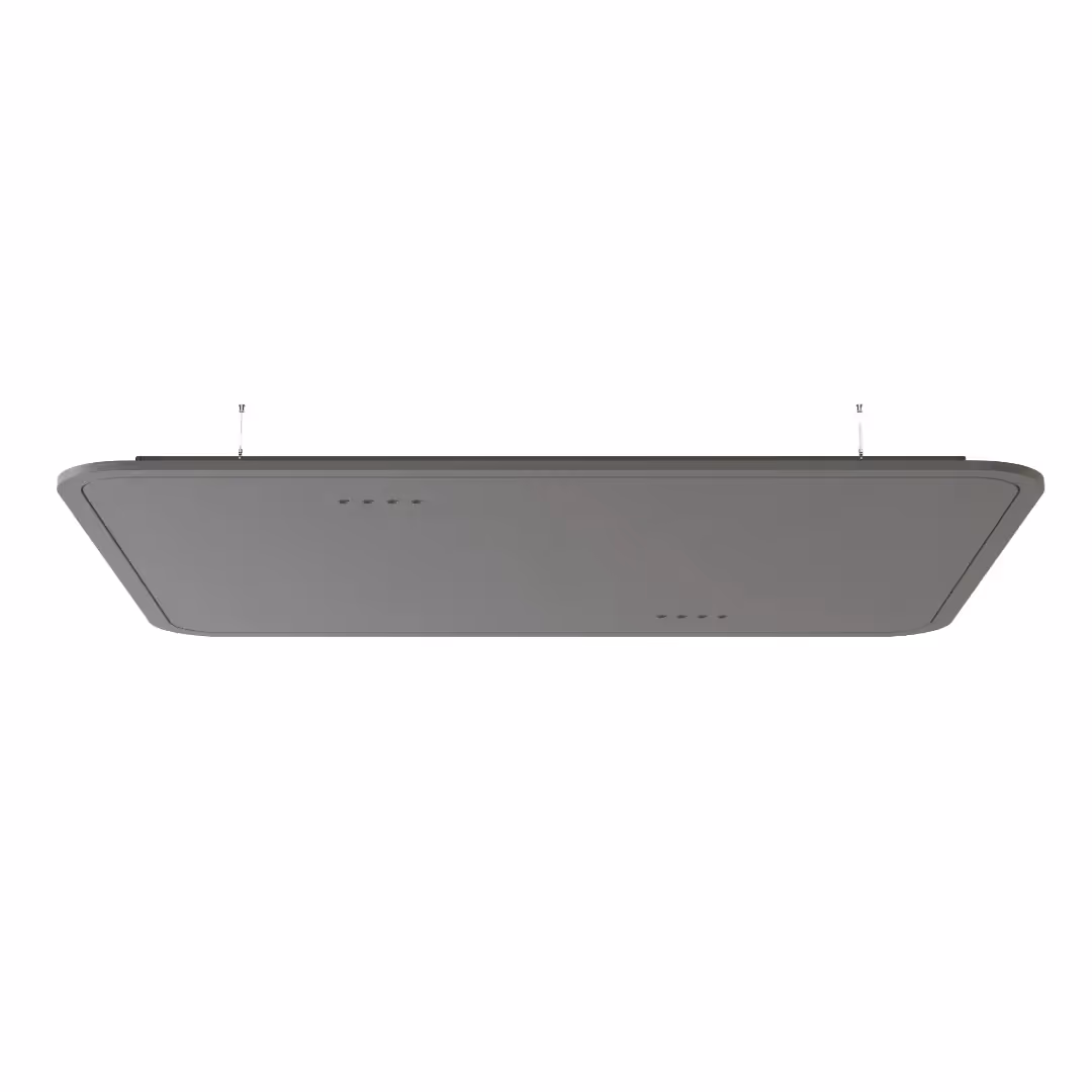 Minimalist acoustic ceiling