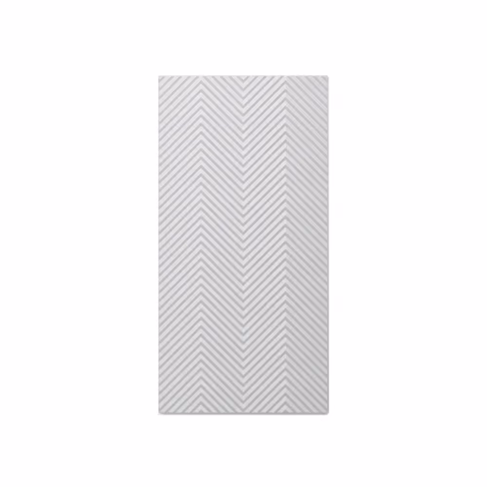 Origami-inspired wall panel