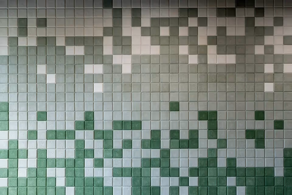 Acoustic mosaic tiles
