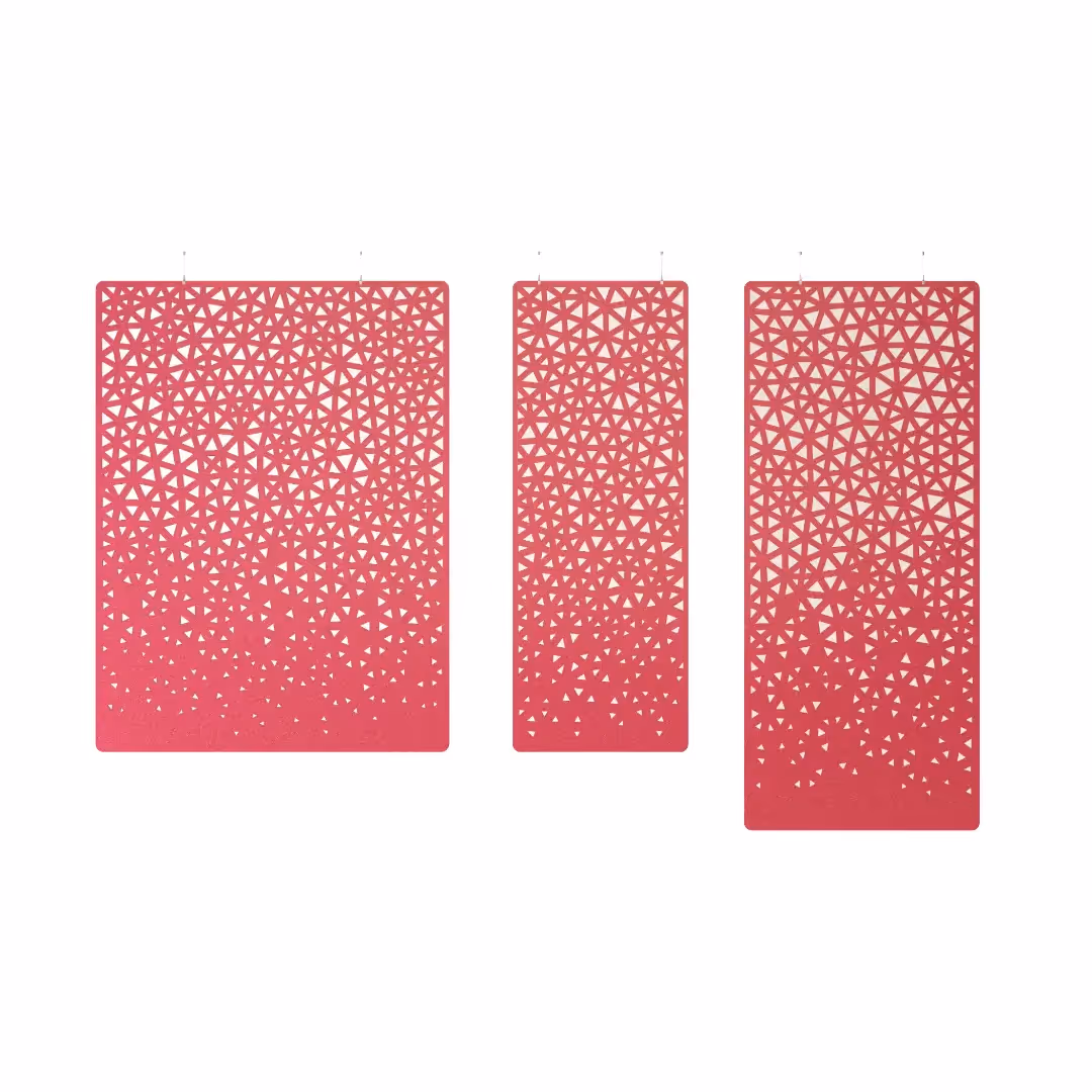 Stylish acoustic panels for open spaces