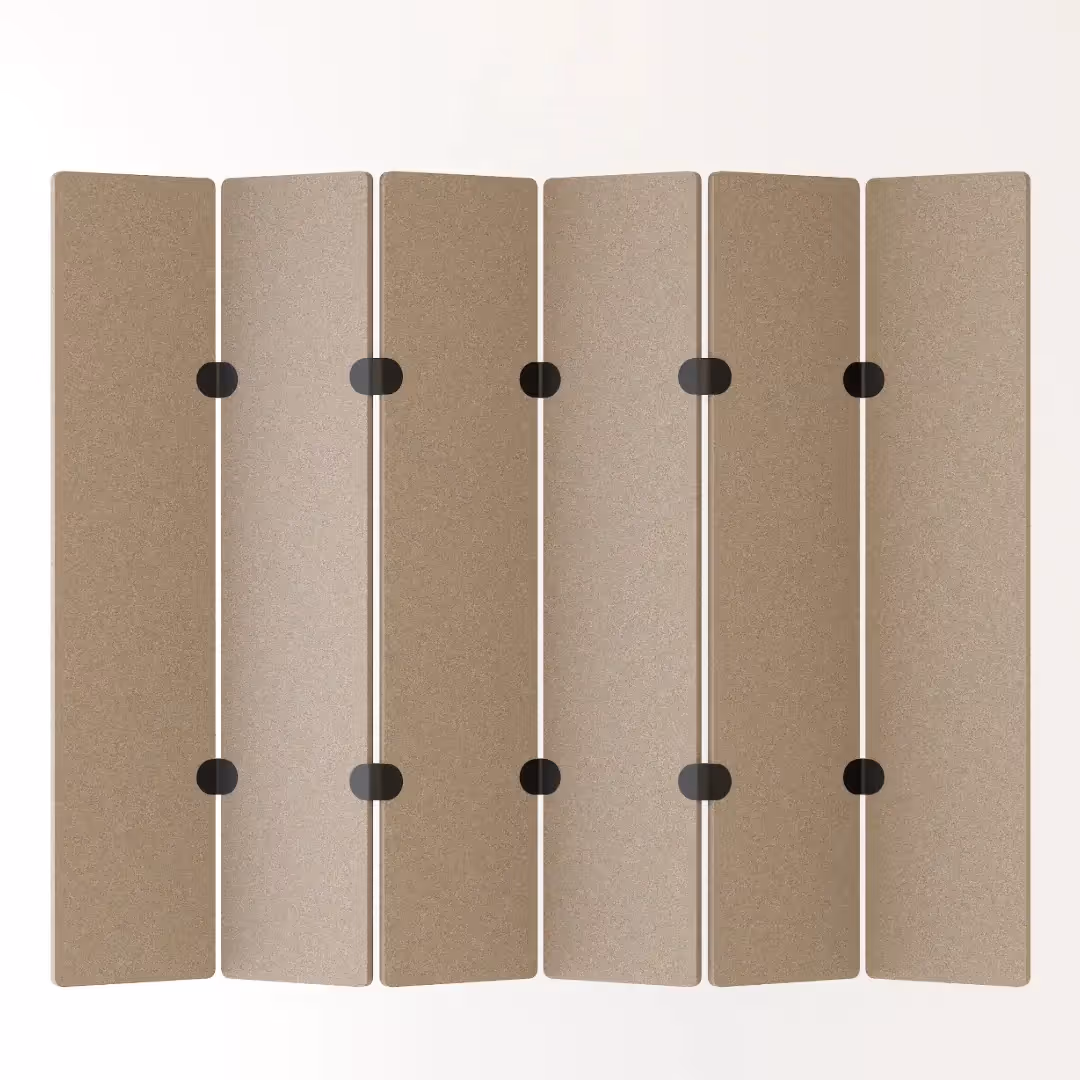 Acoustic room divider