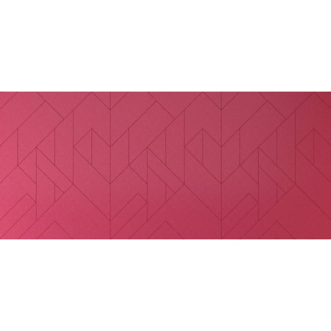 Decorative acoustic wall panel