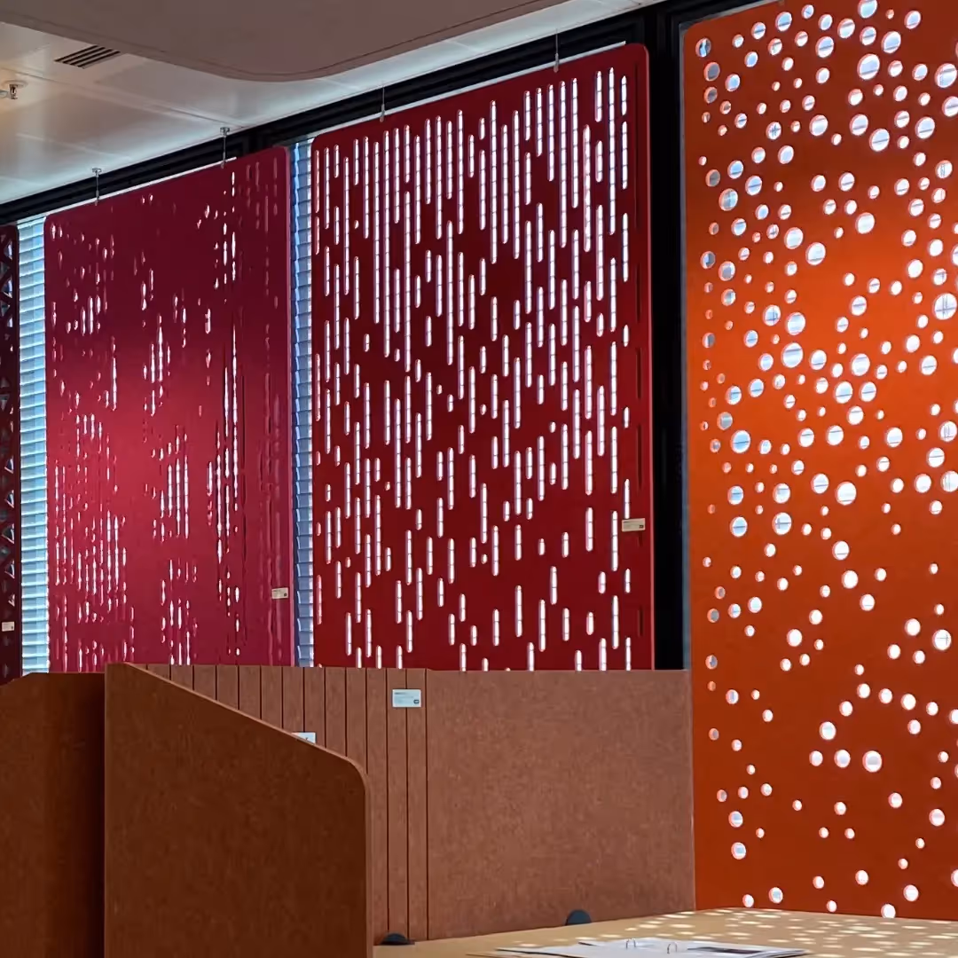 Sound-absorbing wall panels