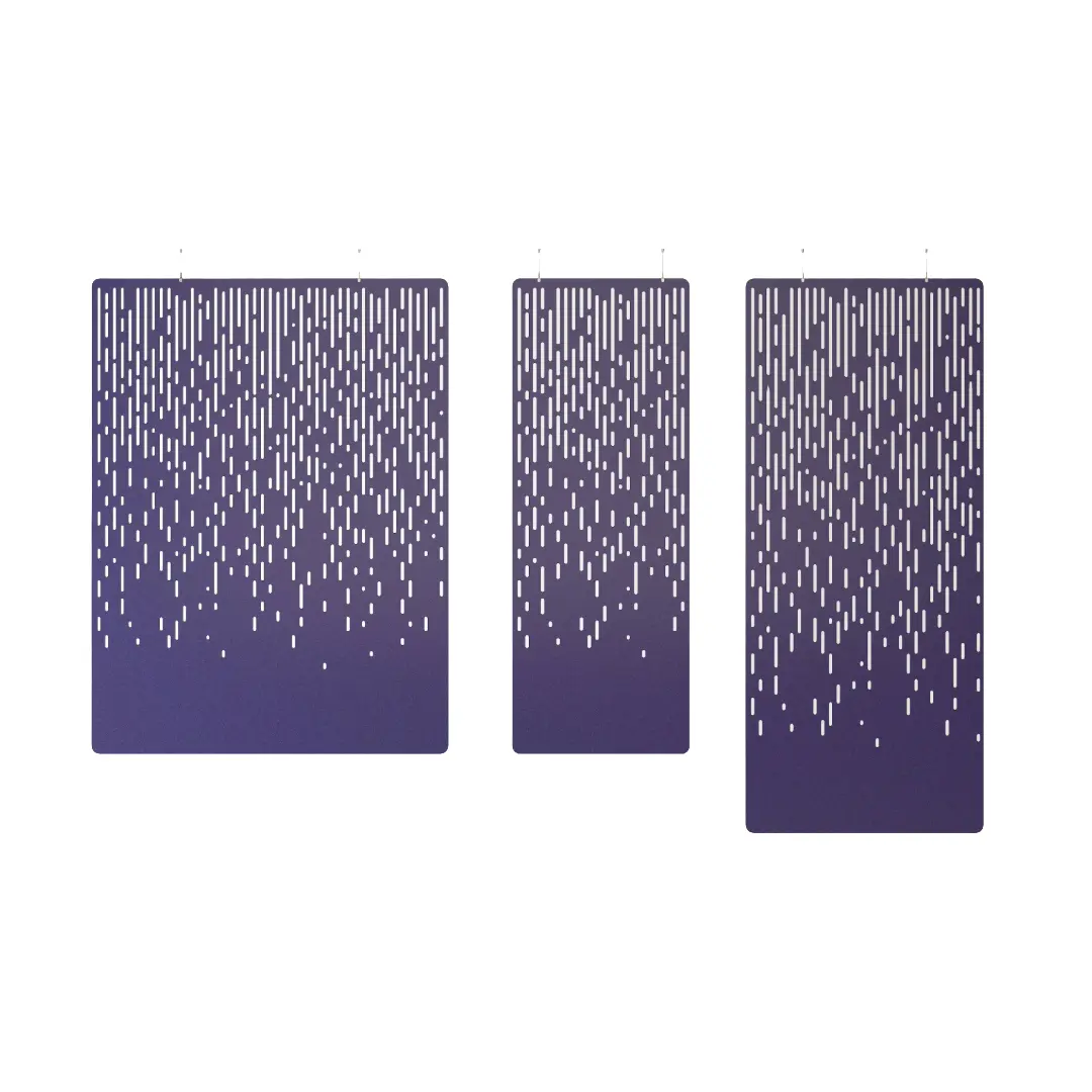Decorative noise-reduction panel