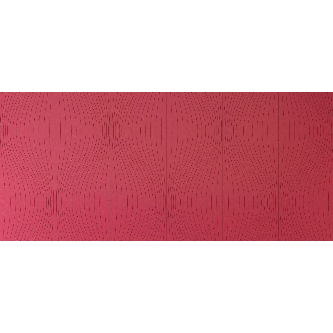 Decorative sound-absorbing panel