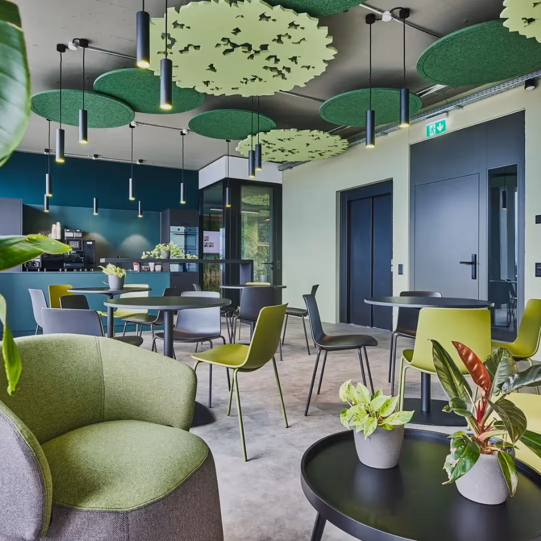 Modern acoustic ceiling panels