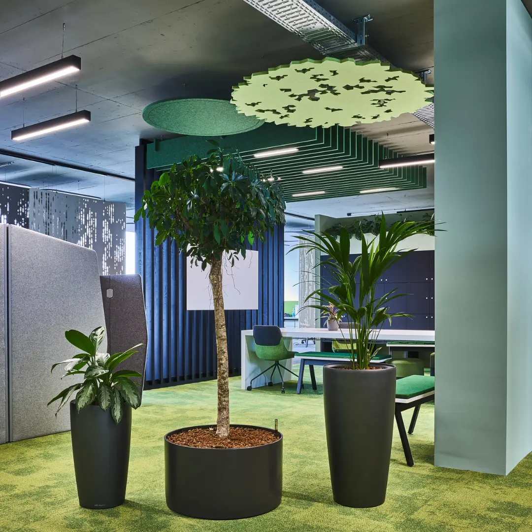 Nature-inspired ceiling elements