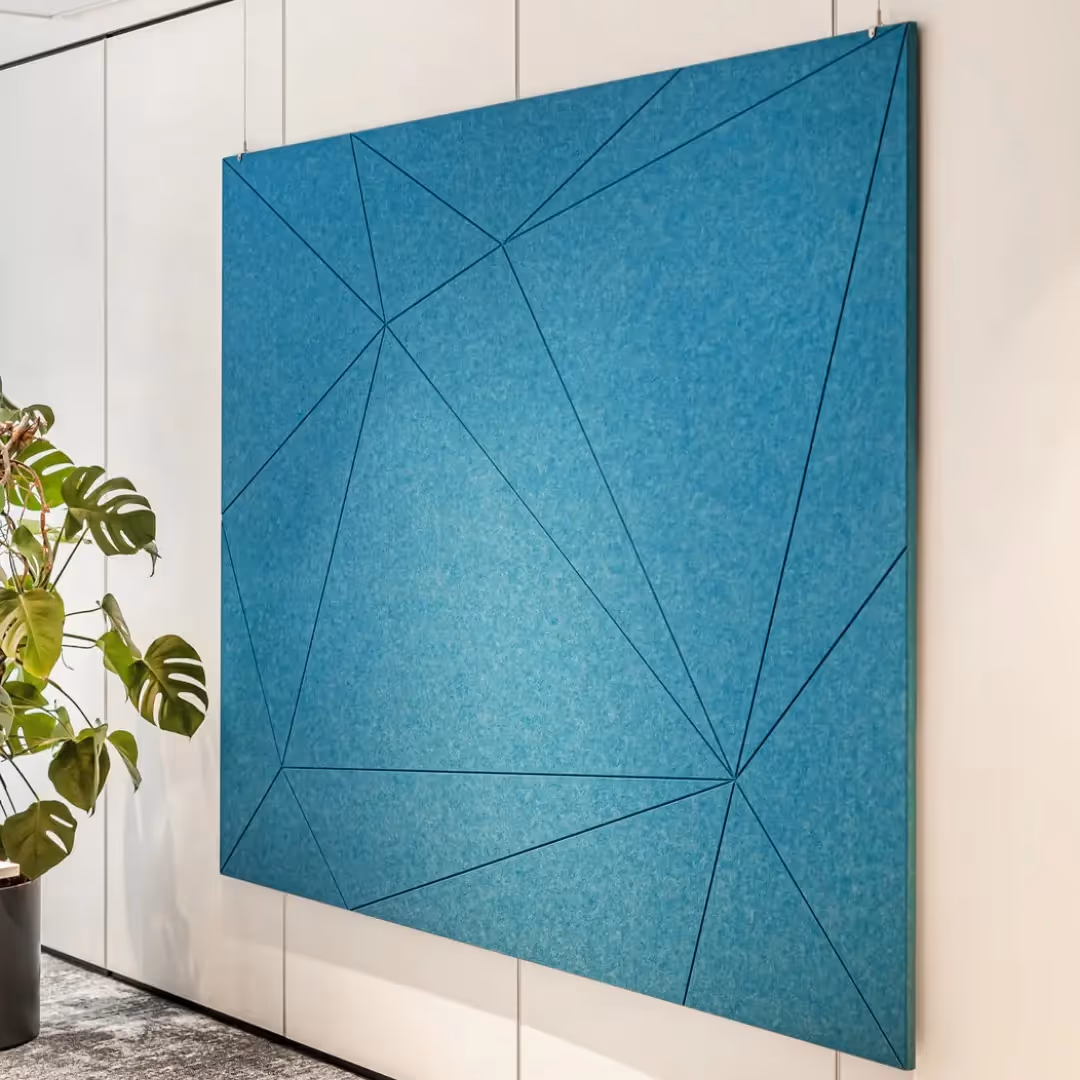 Facet acoustic wall panel