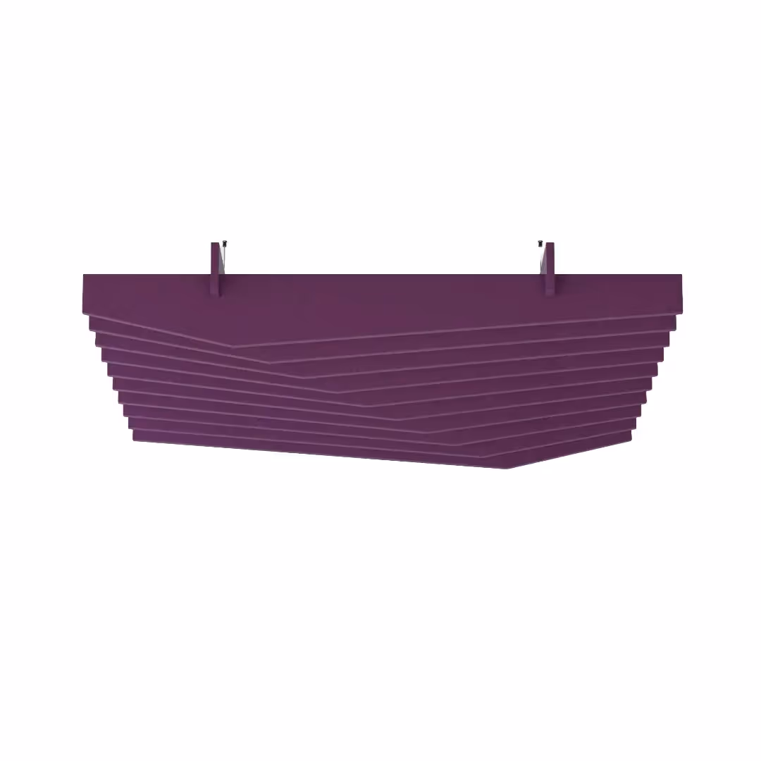 Sleek edge ceiling