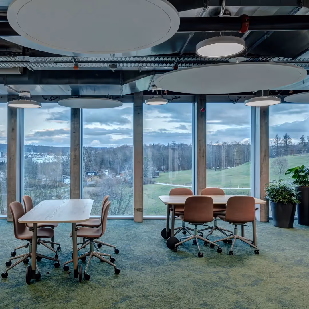 Noise-reducing ceiling panel