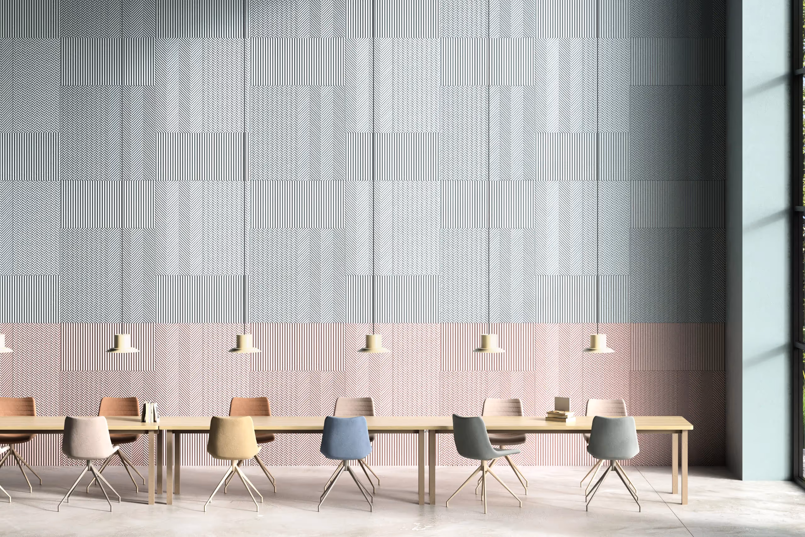 Decorative origami panel