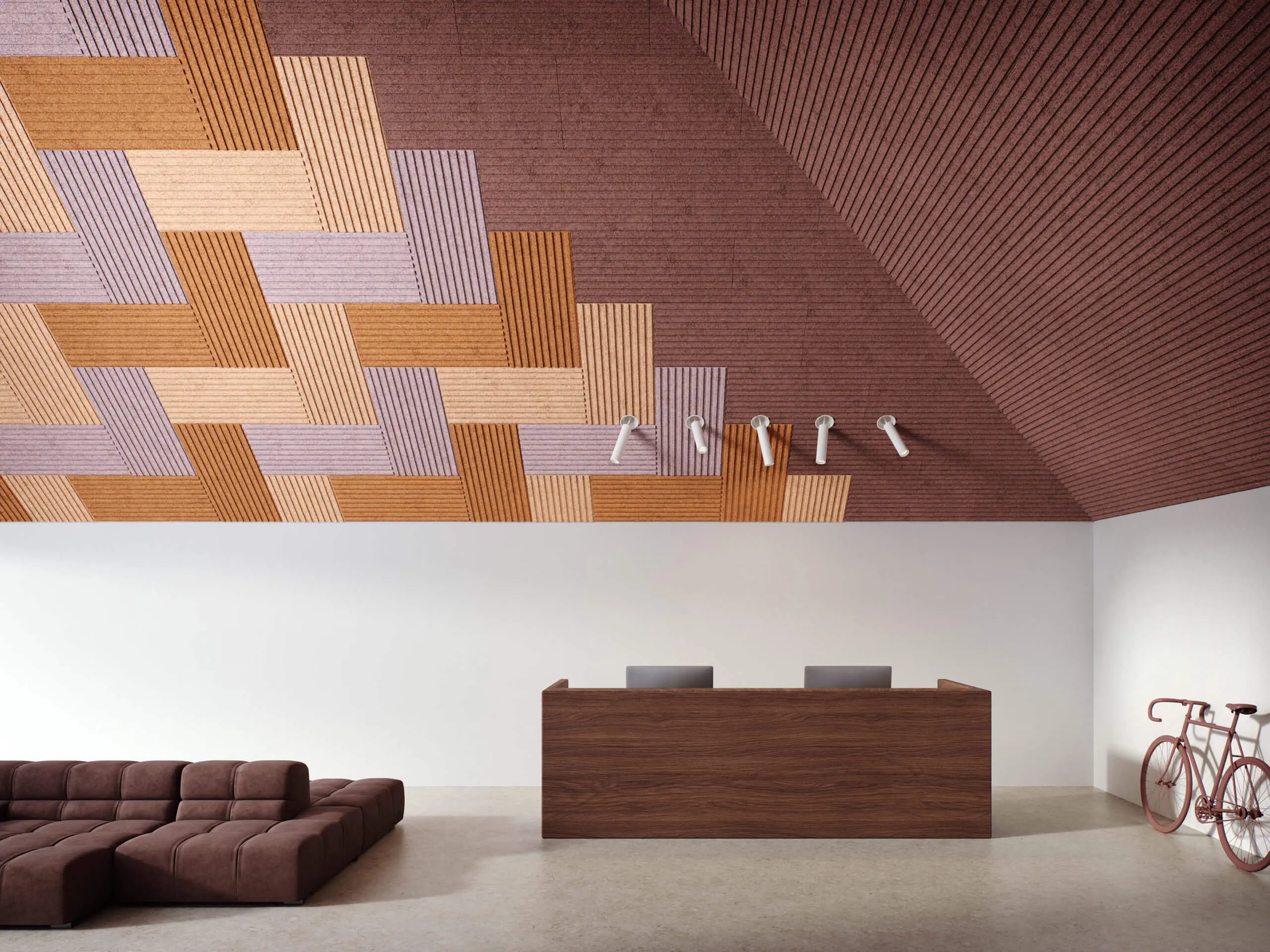 Widestripe wood texture