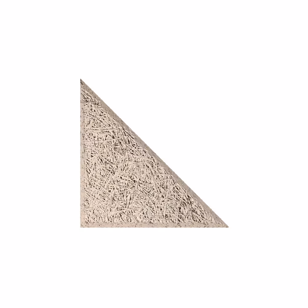 Triangle acoustic tiles