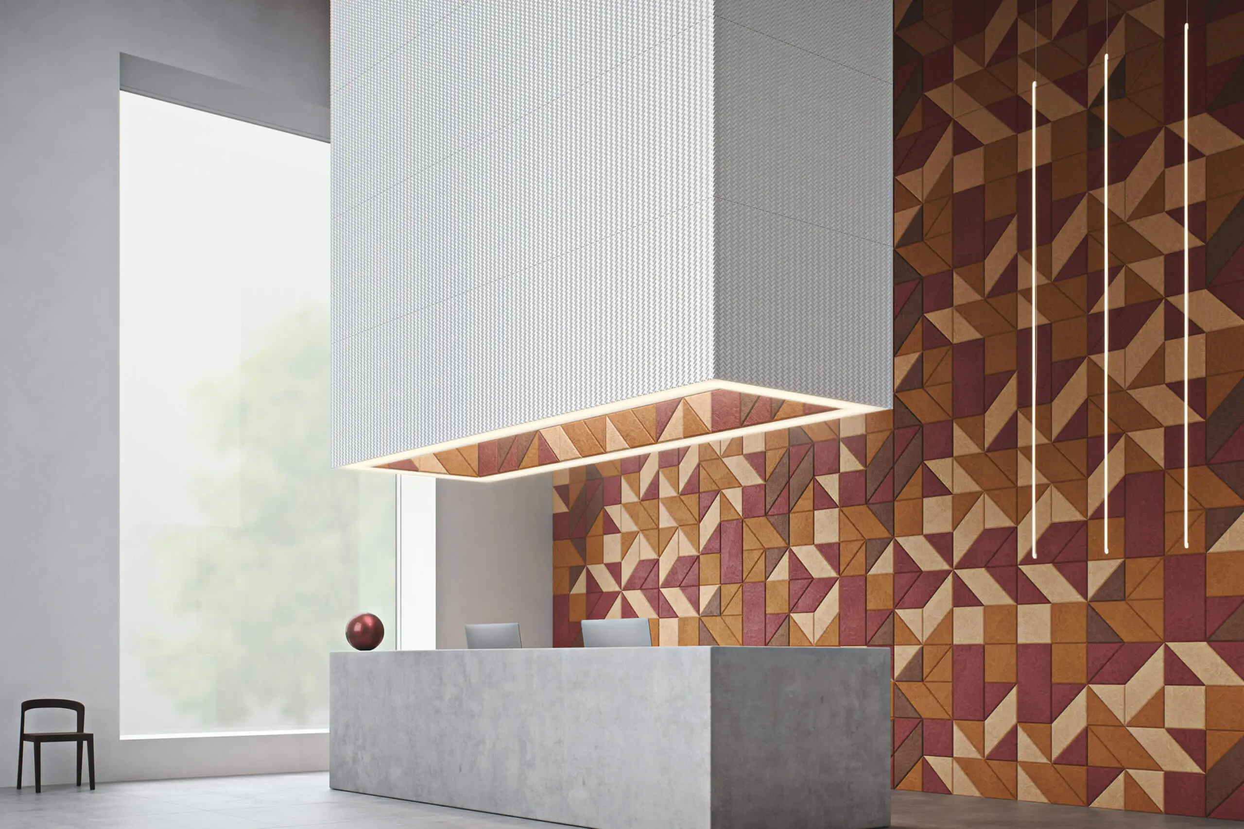 Decorative wood tiles