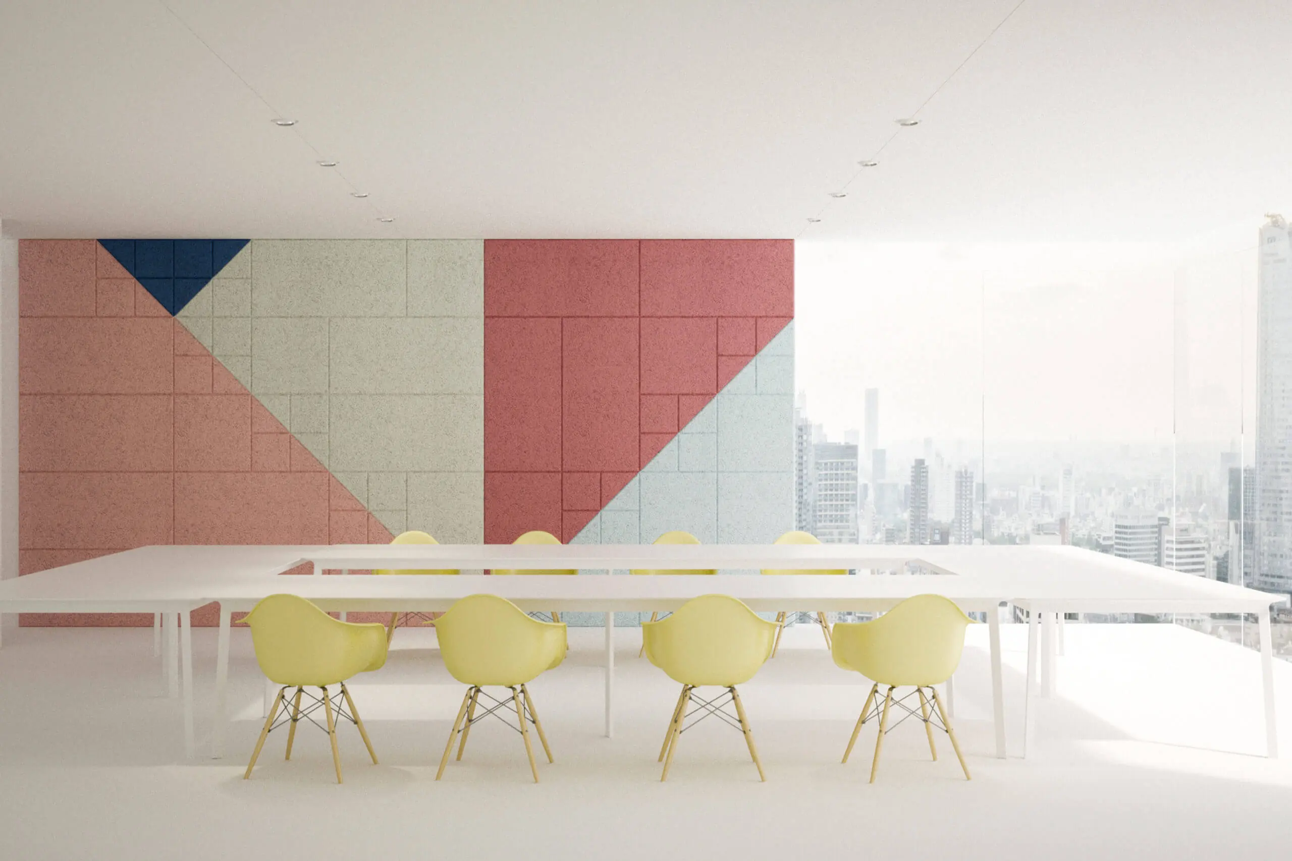 Eco-friendly ceiling tile