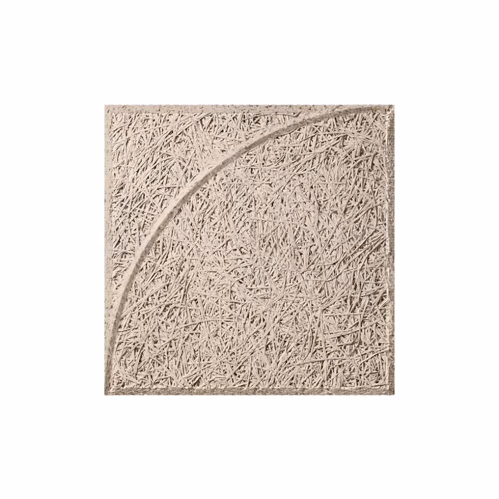 Quarter circle tile