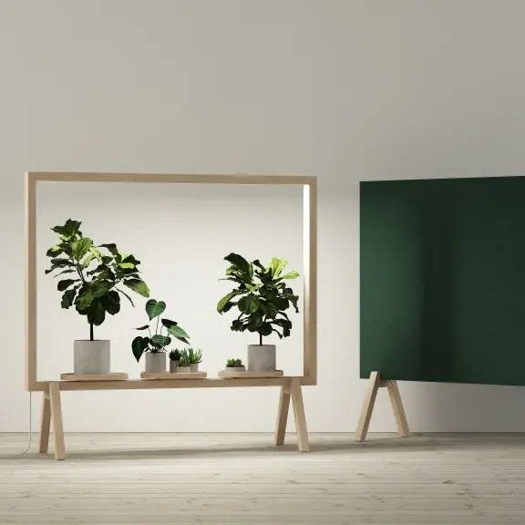 Green Frame Floor Screen