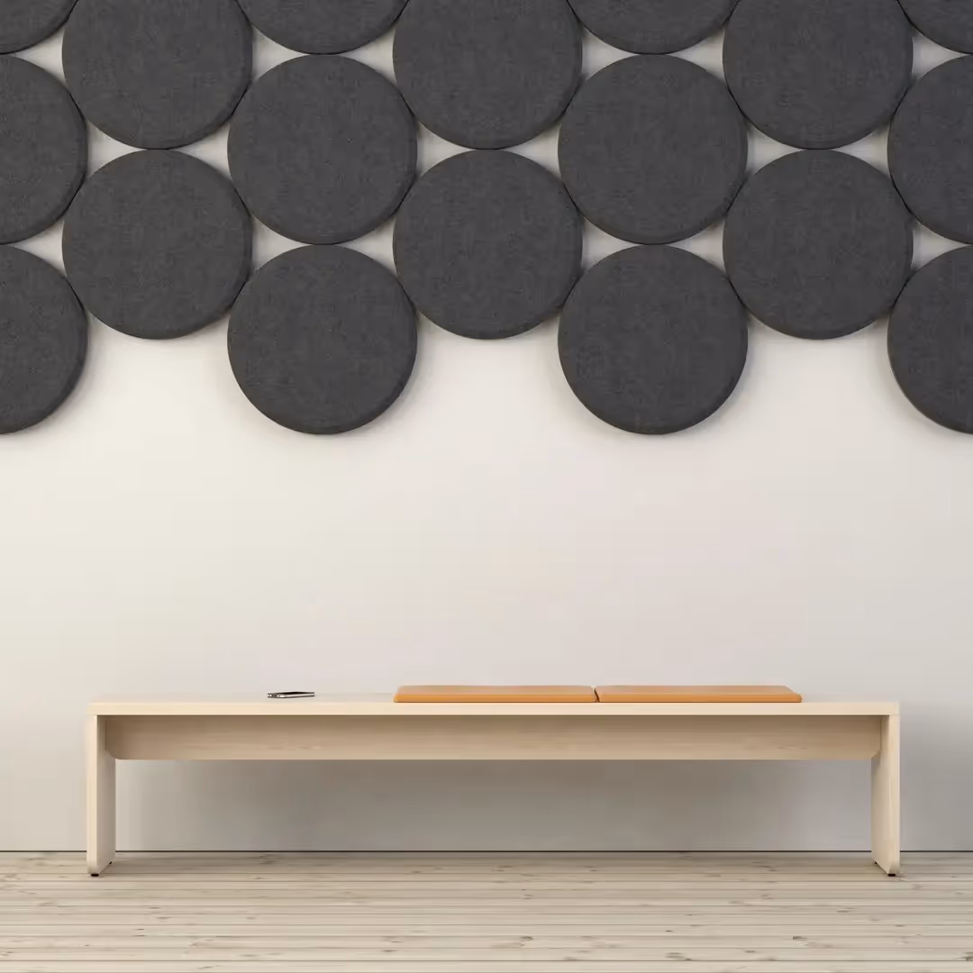 Grey acoustic panel